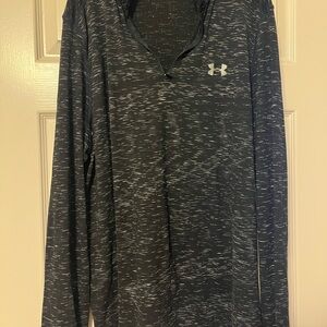 Black Under Armour Quarter Zip